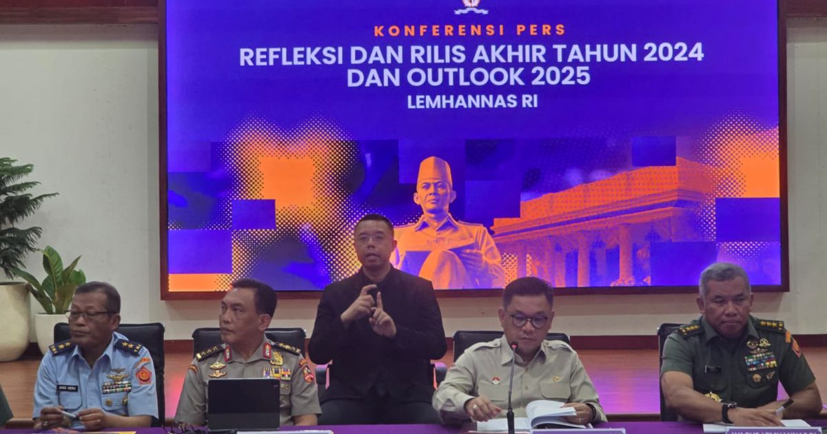 Lemhannas Ungkap Tantangan Besar Indonesia yang Perlu Diwaspadai di Tahun 2025