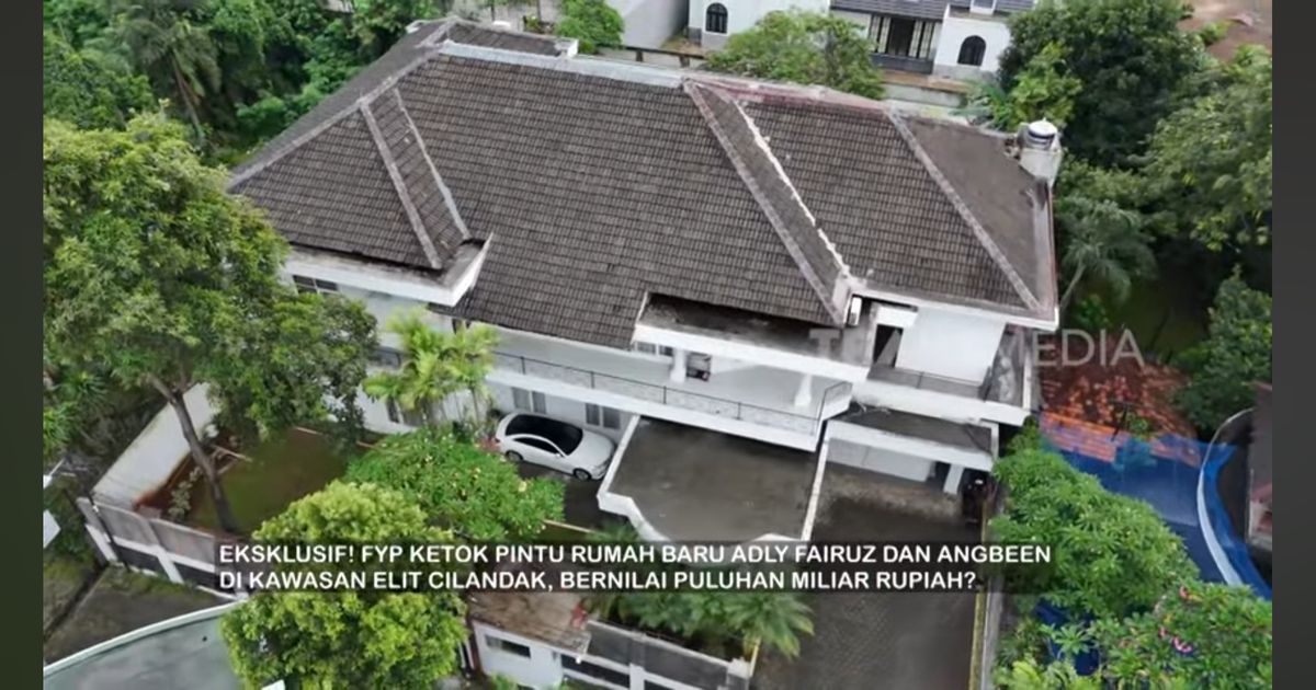 Potret Rumah Baru Angbeen Rishi & Adly Fairuz, Mewah Seluas 1.200 Meter di Kawasan Elit - Hadiah dari Orangtua