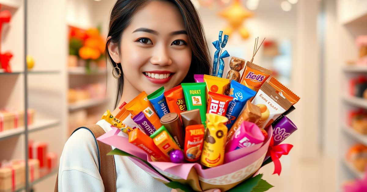 Cara Bikin Buket Snack yang Unik dan Menarik untuk Berbagai Kesempatan