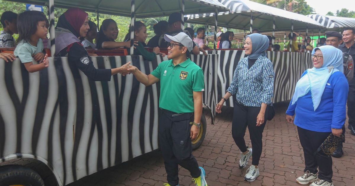 FOTO: Momen Cak Imin Kunjungi Taman Margasatwa Ragunan, Masalah Ini Jadi Sorotan