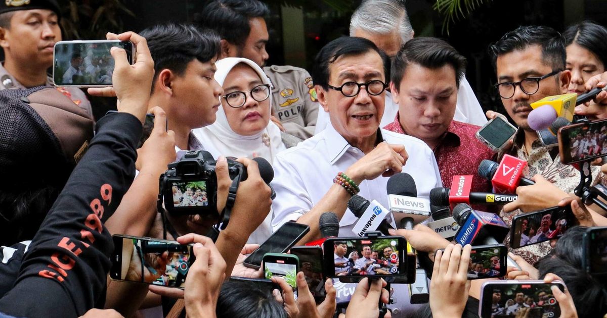 KPK Blak-blakan Alasan Cegah Yasonna Laoly Keluar Negeri