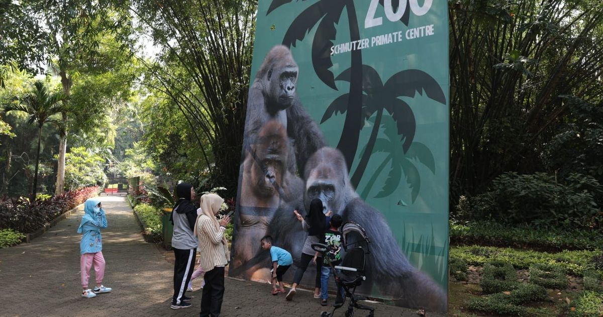 Libur Akhir Tahun, 10.360 Orang Kunjungi Kebun Binatang Ragunan