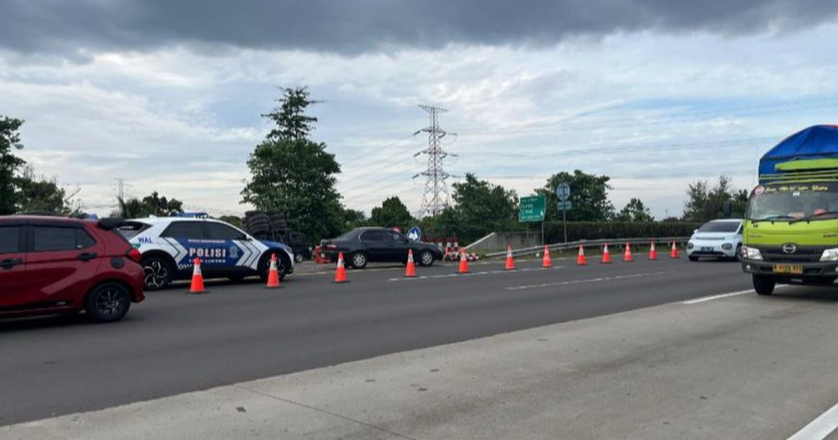 Update Kondisi Tol Jagorawi Sore Ini, Arah Jakarta Diberlakukan Contraflow