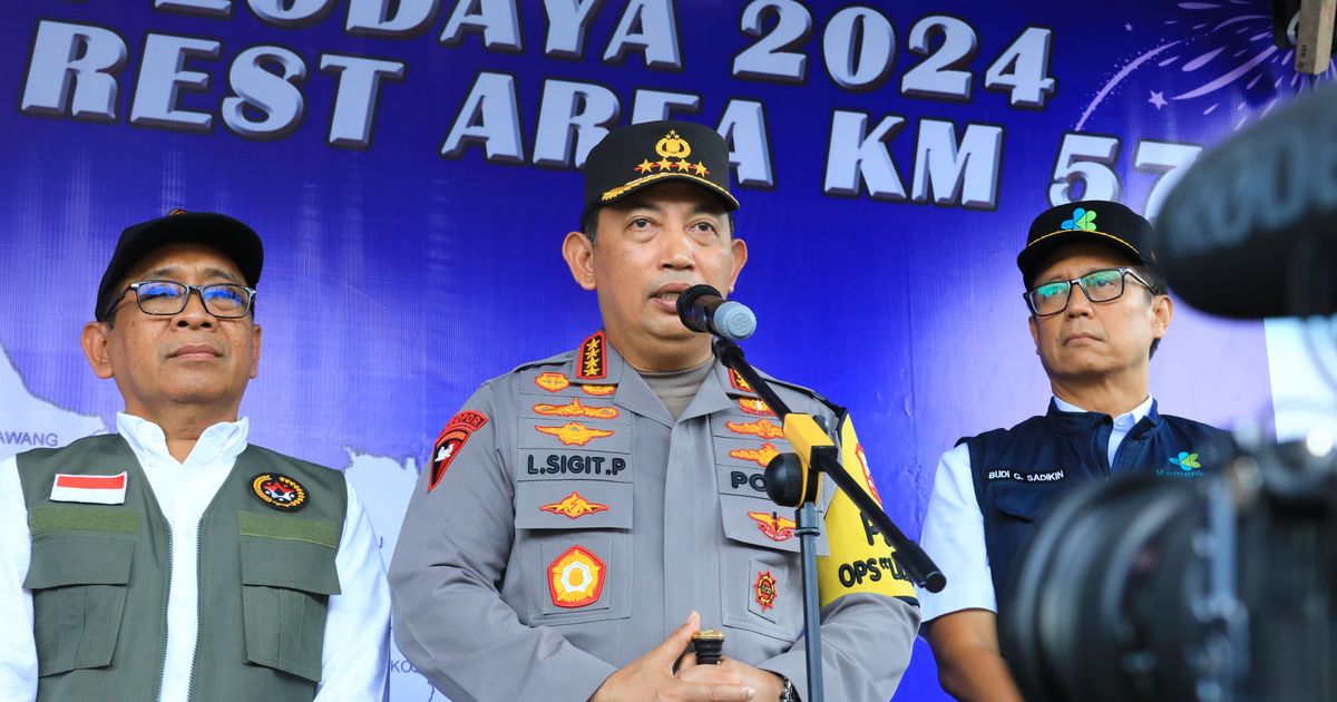 Kapolri Klaim Angka Kecelakaan di Libur Nataru Menurun Signifikan