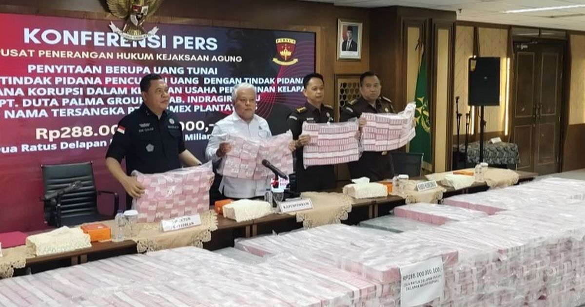 Kejagung Jelaskan Status Ipar Surya Darmadi yang Jadi Penampung Rekening Rp288 Miliar Kasus Korupsi Duta Palma