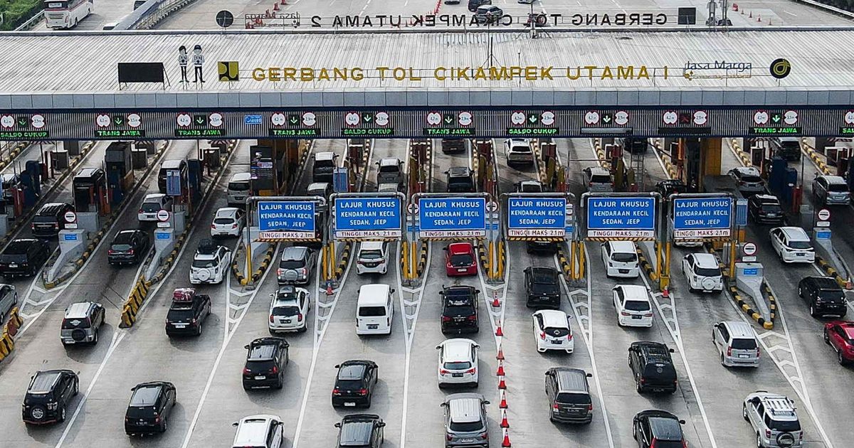 642 Ribu Lebih Kendaraan Kembali ke Jabotabek Jelang Tahun Baru 2025