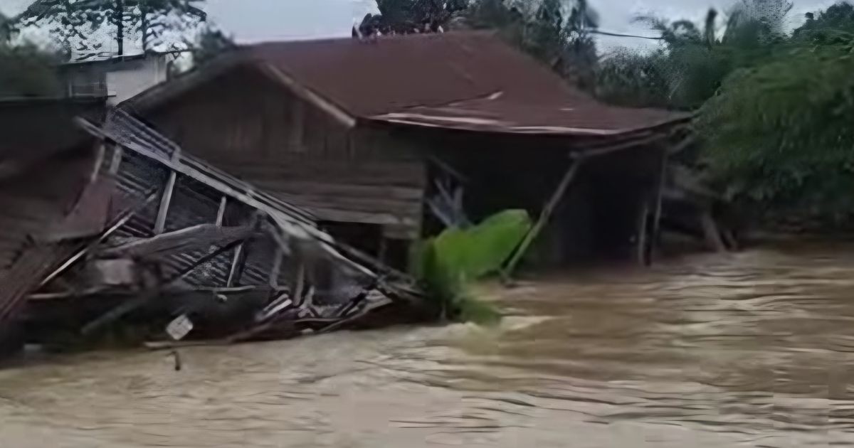 Banjir Landa Tiga Desa di Riau, 700 Rumah Terendam