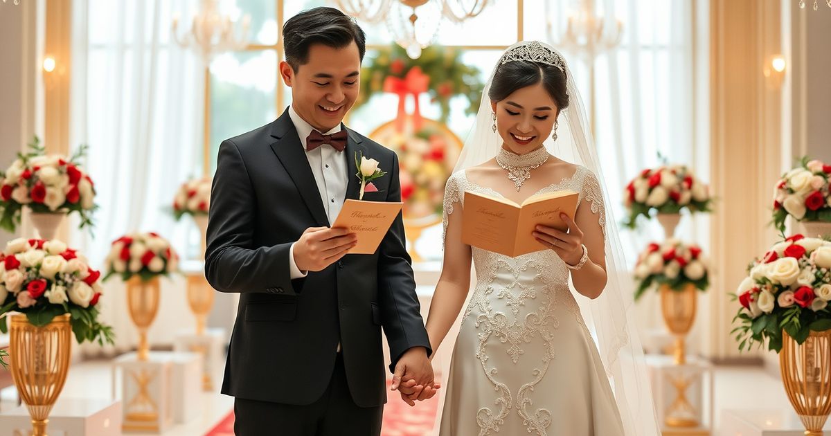 Kata Pengantin Baru yang Berkesan dan Penuh Makna Mendalam