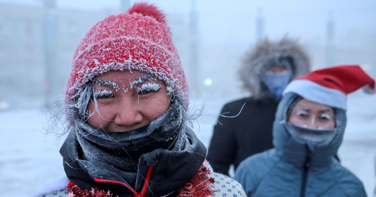 FOTO: Suasana Kota Paling Dingin di Muka Bumi yang Bikin Bulu Mata Membeku, Suhunya Capai Minus 50 Derajat Celcius