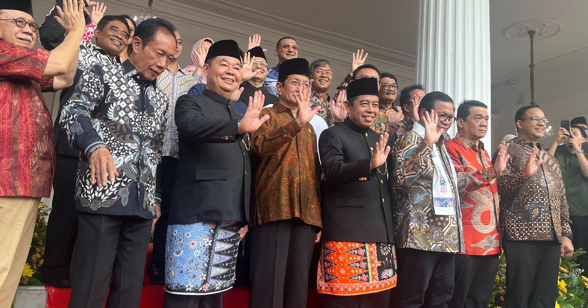 Momen Anies, Ahok, Foke hingga Bang Yos Tulis Harapan 2025 di Balai Kota, Jokowi dan Heru Budi Absen