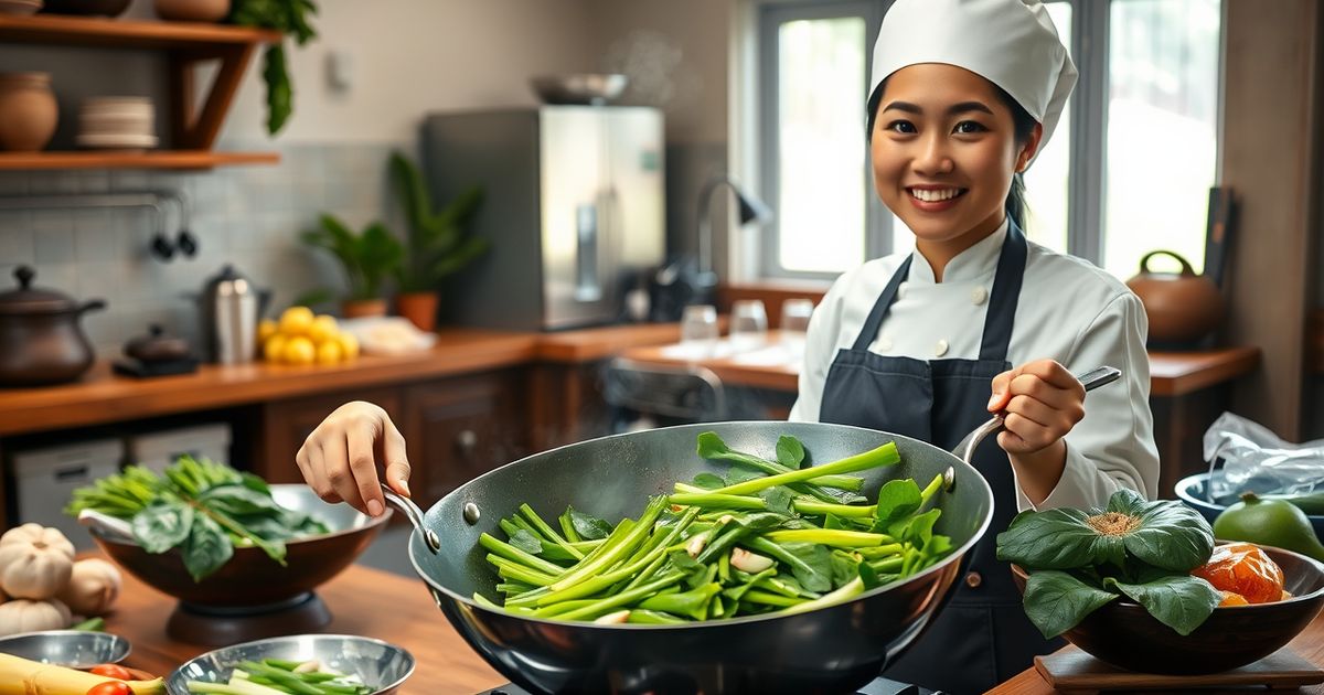 Cara Membuat Tumis Kangkung yang Lezat dan Bergizi