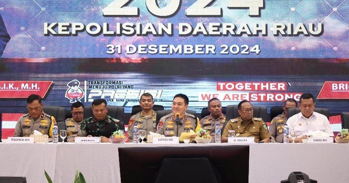 Pj Gubernur Riau Apresiasi Polda Riau yang Sukses Tekan Gangguan Kamtibmas 2024