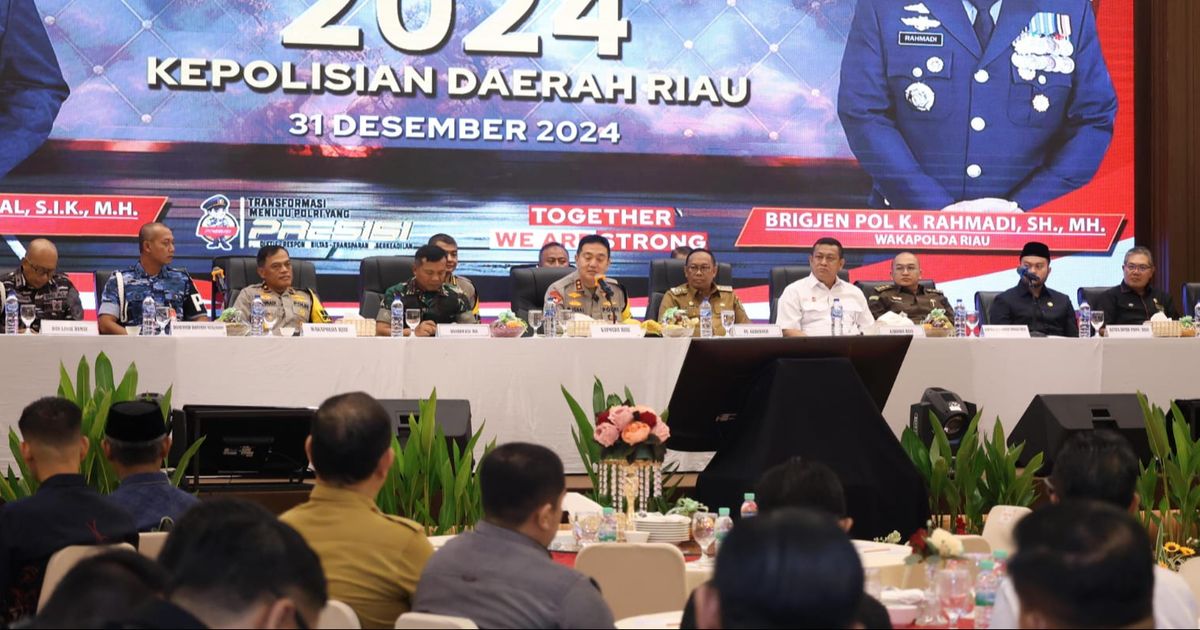 Polda Riau Berhasil Turunkan Angka Kecelakaan & Pelanggaran Lalulintas Selama 2024