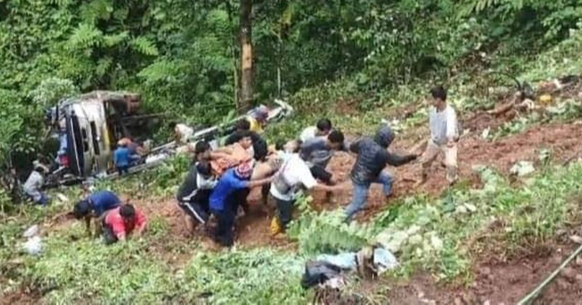 Bus Jatuh ke Jurang di Kota Palopo, 5 Orang Meninggal Dunia