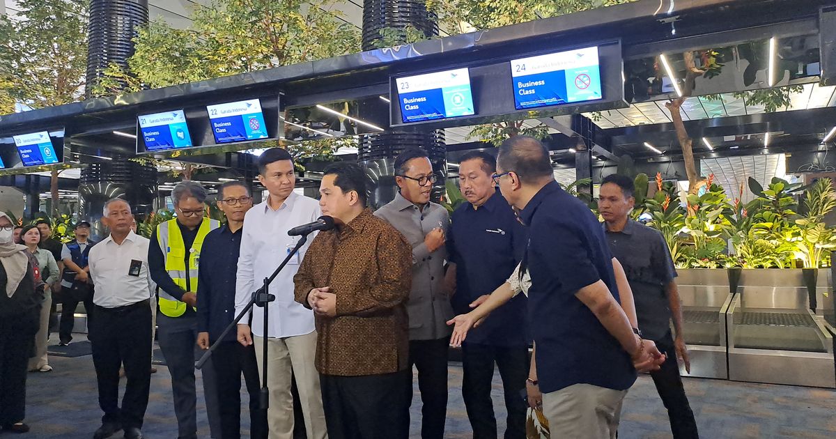 Erick Thohir Beri Sinyal Penurunan Harga Tiket Pesawat Diperpanjang, Tak Hanya saat Libur Nataru