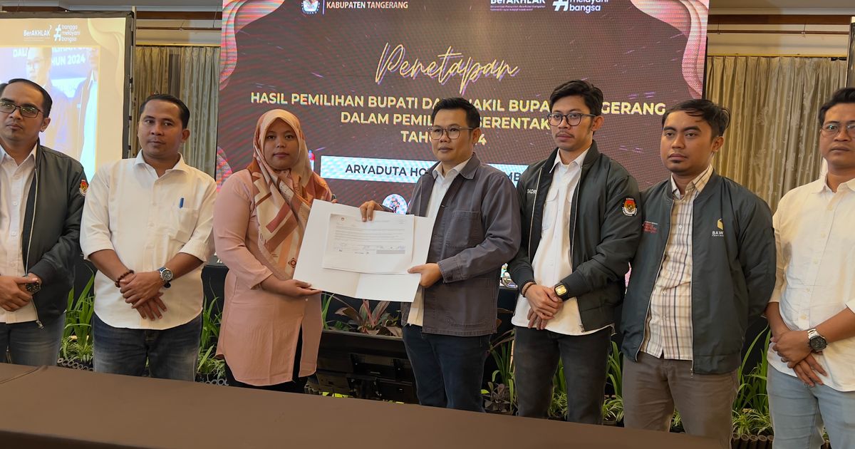 Maesyal-Intan Unggul di Pilkada Kabupaten Tangerang, Paslon Kalah Tak akan Gugat: Energi Habis, Biaya Habis