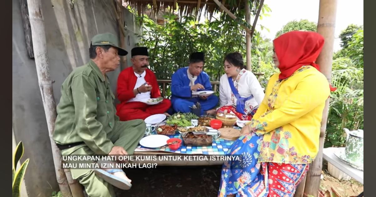 Mpok Alpa dan Irfan Hakim Pengakuan Opie Kumis Ingin Nambah Istri Jadi 4 'Kalau Ada Proyek Lebih Sih Boleh'