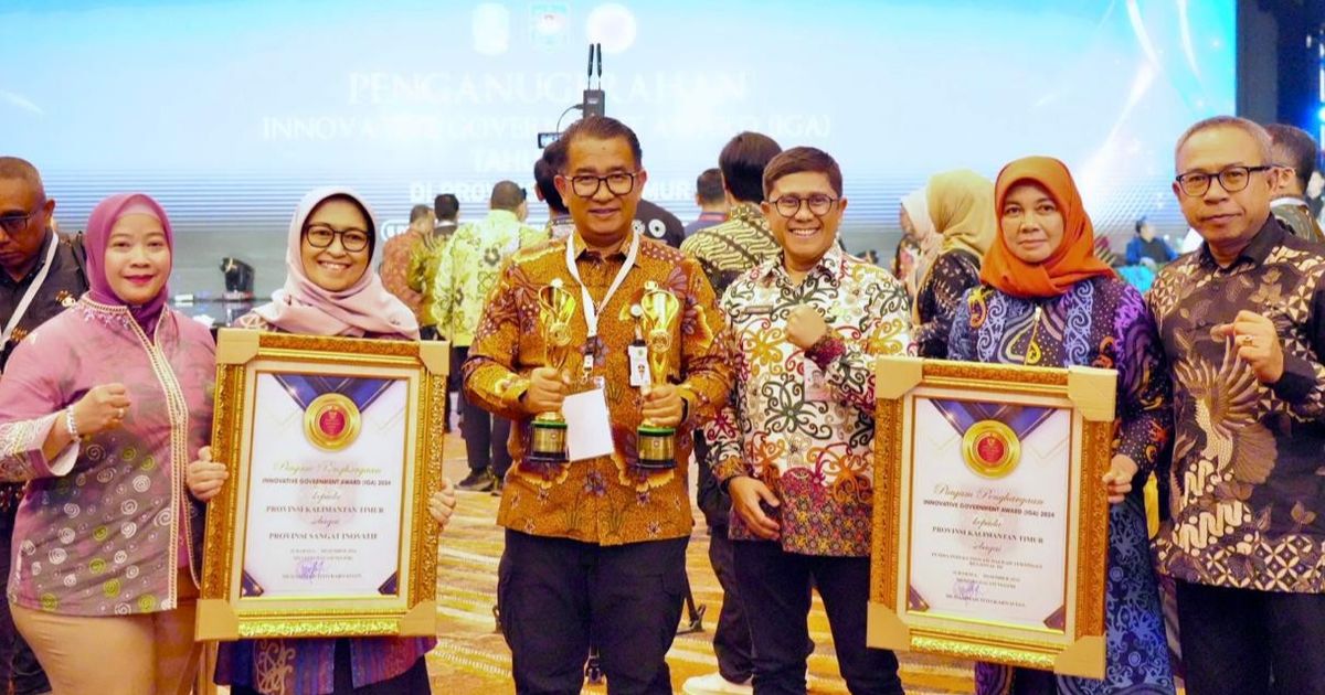 Kaltim Raih Dua Kategori Innovative Government Award 2024