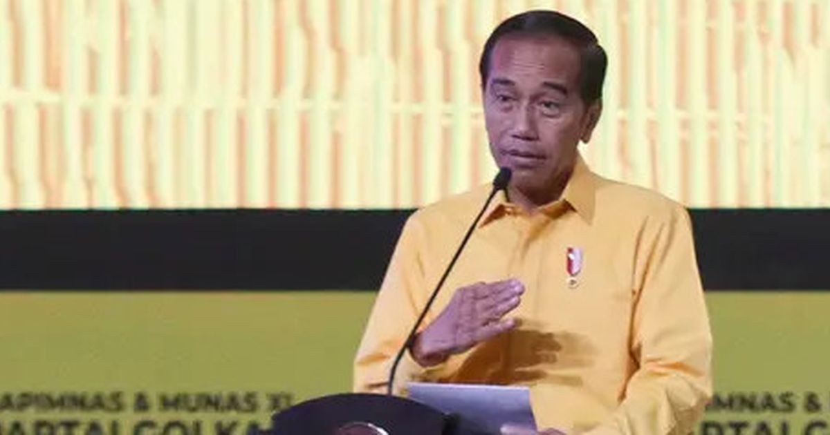 Respons Jokowi Usai Dikabarkan Masuk Anggota Kehormatan Partai Golkar