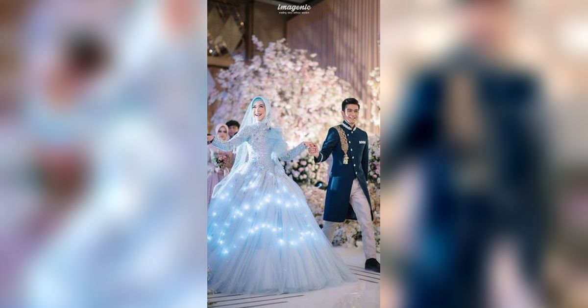 Resmi Gugat Resmi! 8 Potret Nostalgia Pesta Pernikahan Ria Ricis & Teuku Ryan, Bak Negeri Dongeng
