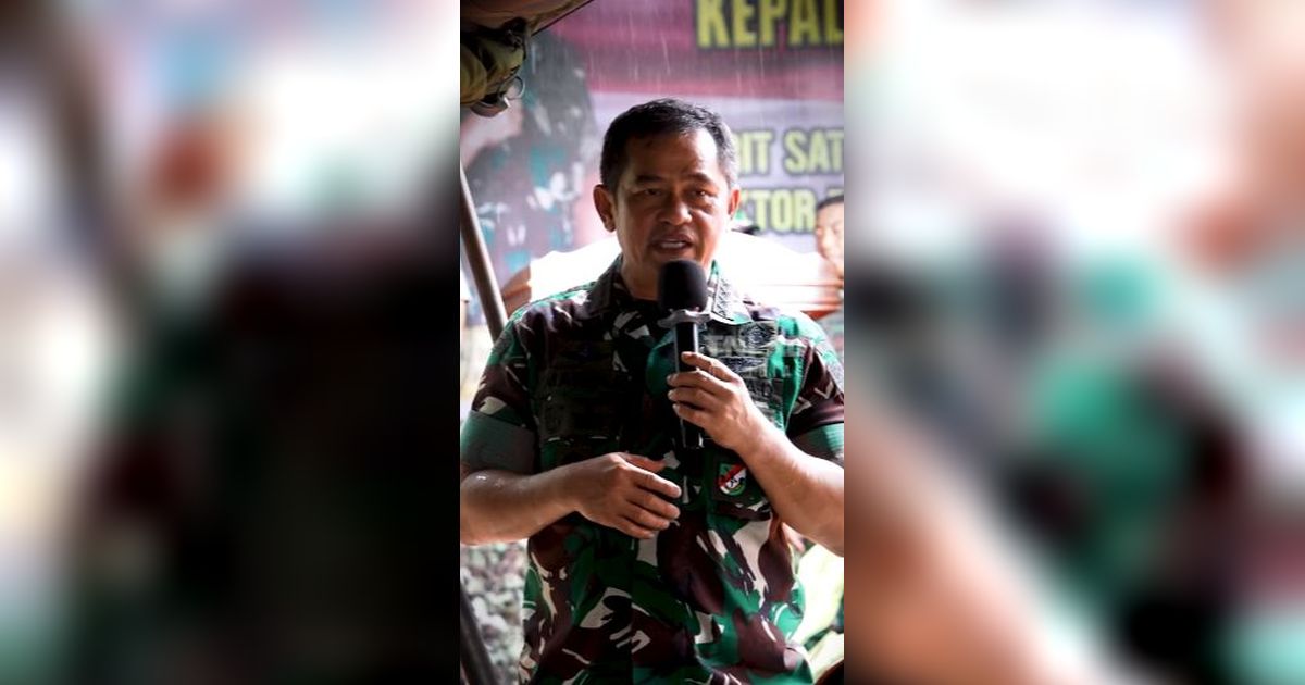 Datangi Prajurit di Perbatasan, Kasad Beri Pesan Mendalam 'Fokus, Ingat Ada Anak Istri Menunggu'