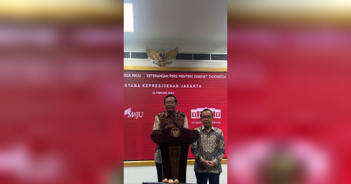 Mahfud MD Jadi Menko Polhukam Terlama di Kabinet Jokowi