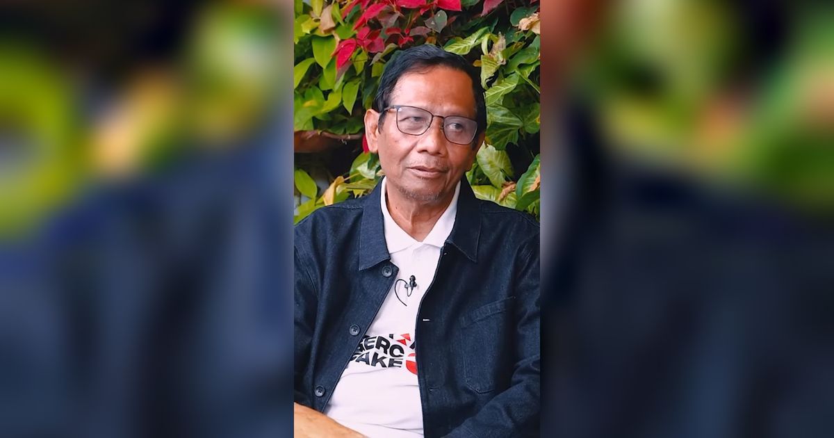 Mahfud MD Bicara Kriteria Menko Polhukam Pengganti Dirinya