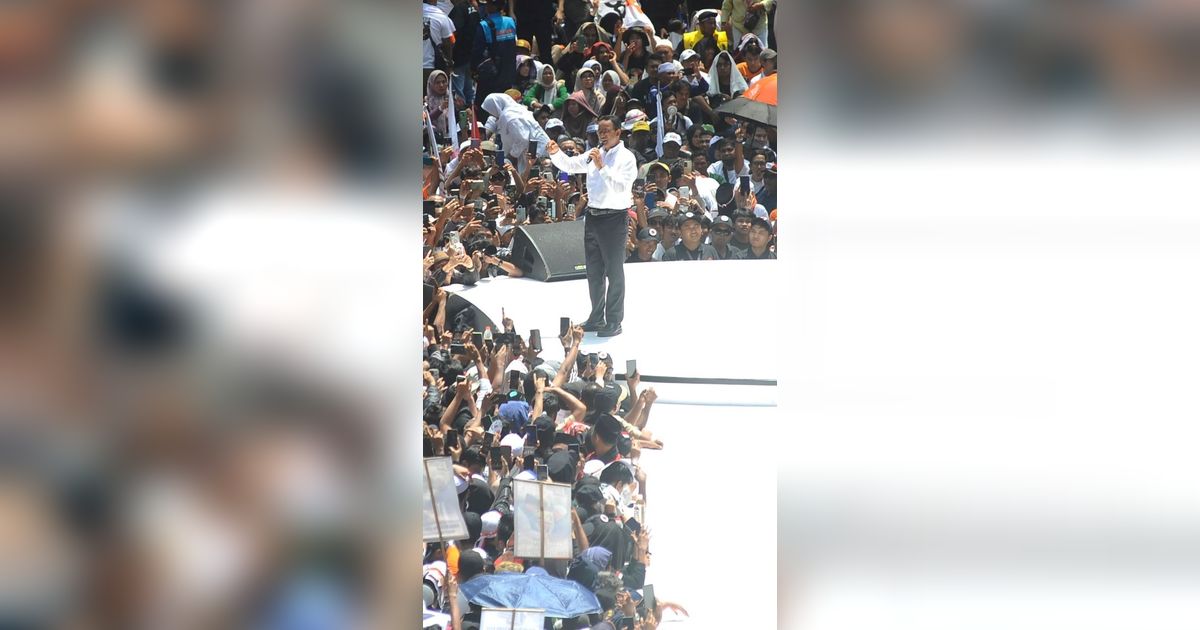 VIDEO: Keras! Anies Sindir Lawan di Kampanye Akbar, Sebut Ada yang Tak Tahan jadi Oposisi