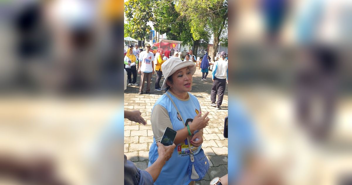 VIDEO: Senyum Manis Titiek Soeharto Namanya Disebut Prabowo, Bikin Satu Stadion Bergemuruh