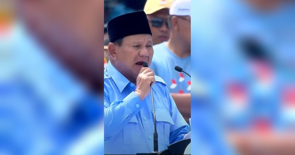 Tak Tega Massa Membludak Sejak Pagi, Prabowo Minta Jadwal Acara Kampanye Akbar di GBK Dimajukan