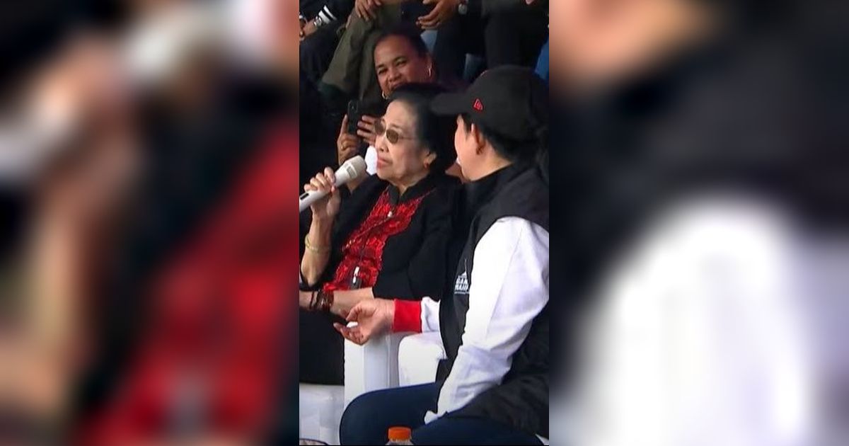 VIDEO: Duet Bareng Nassar, Megawati Sindir Capres Lain Obral Janji Padahal 'Ngapusi'