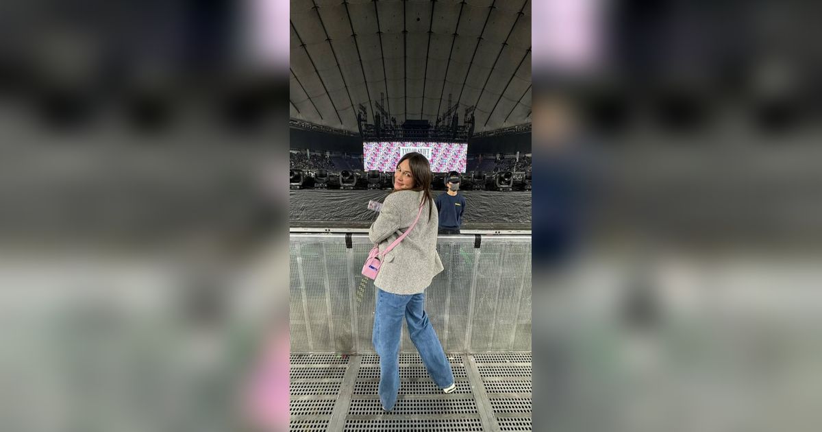 10 Potret Keseruan Luna Maya Liburan di Jepang, Nonton Konser Taylor Swift di Tokyo