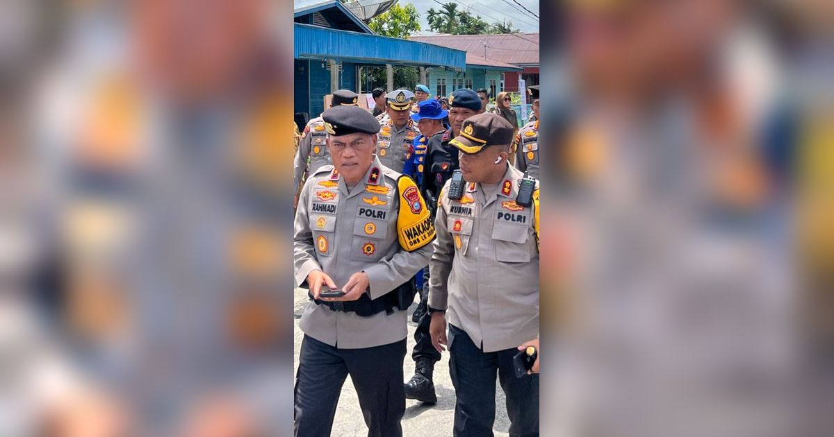 Wakapolda Riau Supervisi Kesiapan Pengamanan TPS di Meranti