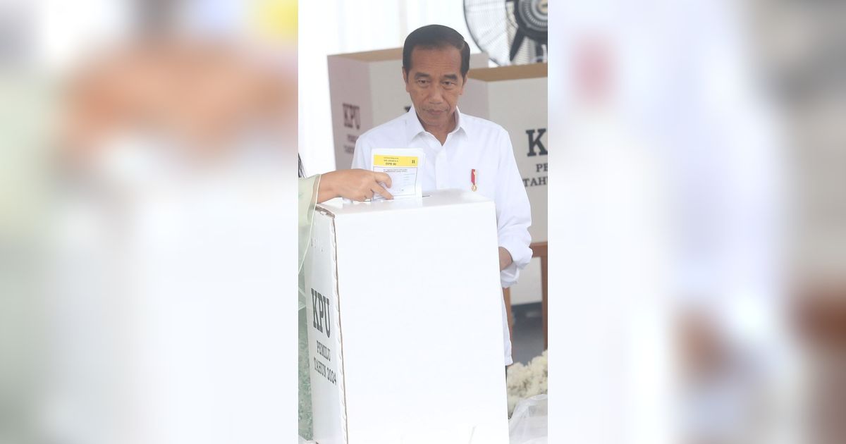 Ditanya Sudah Temui Gibran dan Kaesang Jelang Pencblosan, Ini Kata Jokowi