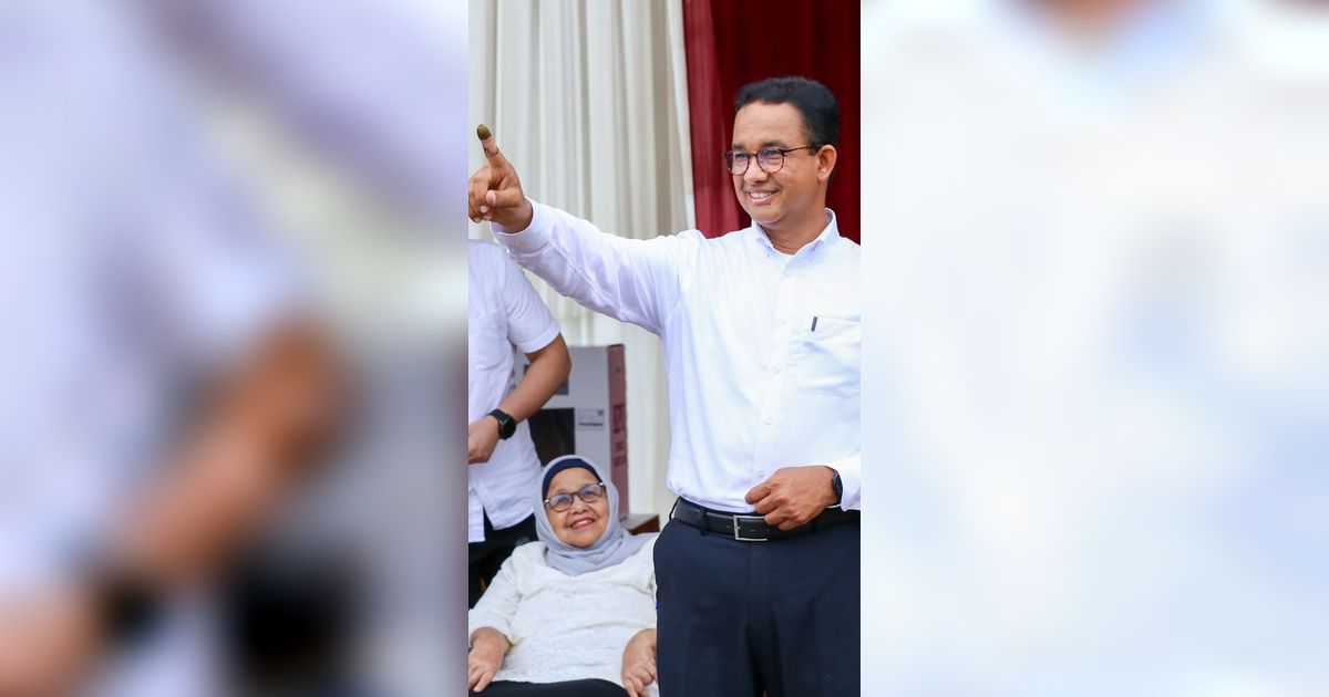 Anies usai Nyoblos: Saatnya Perubahan!