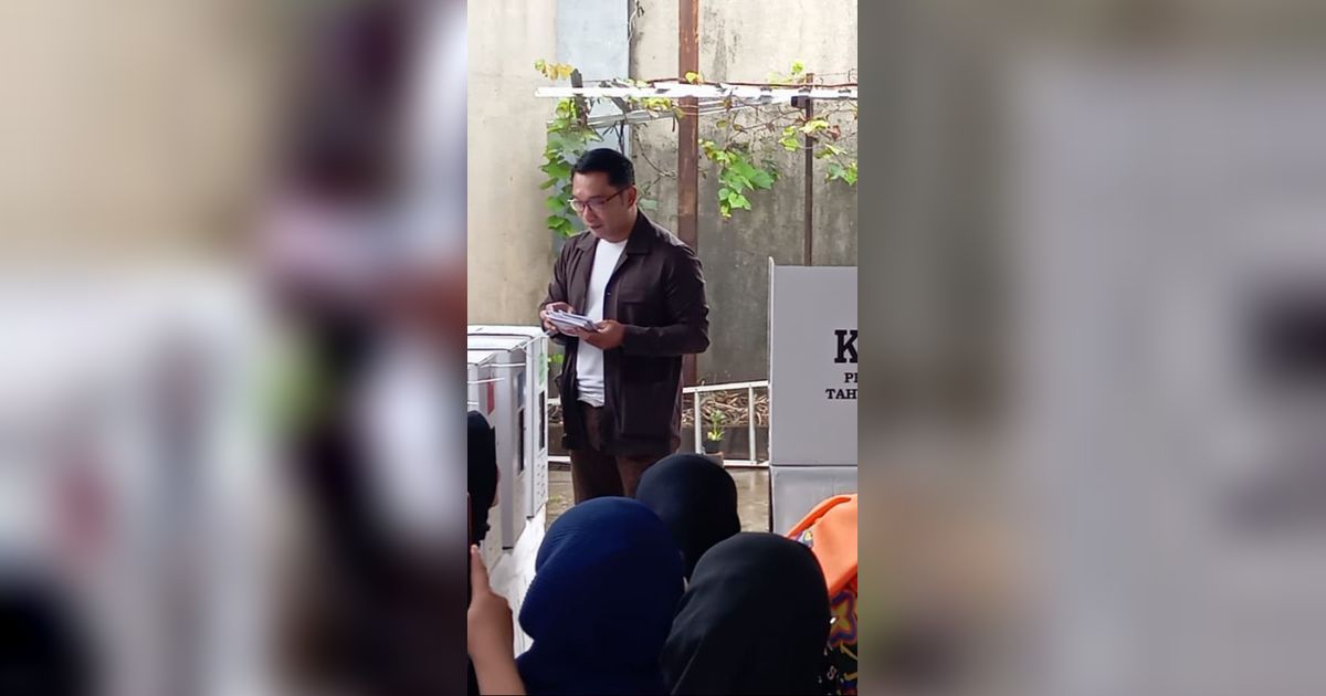 Usai Mencoblos, Ridwan Kamil Optimis Prabowo-Gibran Menang Satu Putaran