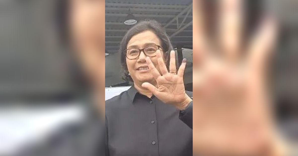 Potret Menteri Nyoblos Pemilu 2024, Pose Berapa Jari?