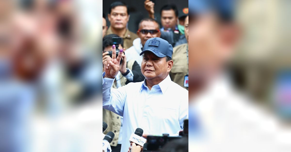 Prabowo Unggul Tipis dari Anies dan Ganjar di TPS Tempat Sri Mulyani Memilih