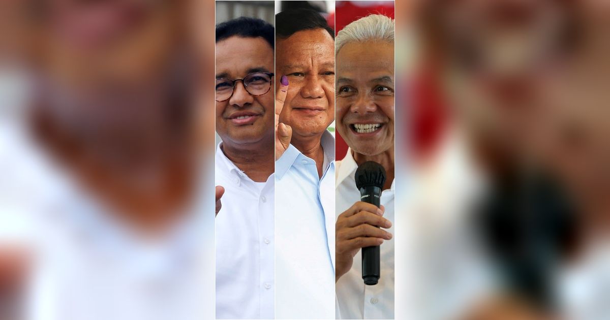 Quick Count LSI Denny JA di Sumatera 75,71% Suara Masuk: Anies 25,11%, Prabowo 58,32% dan Ganjar 16,57%