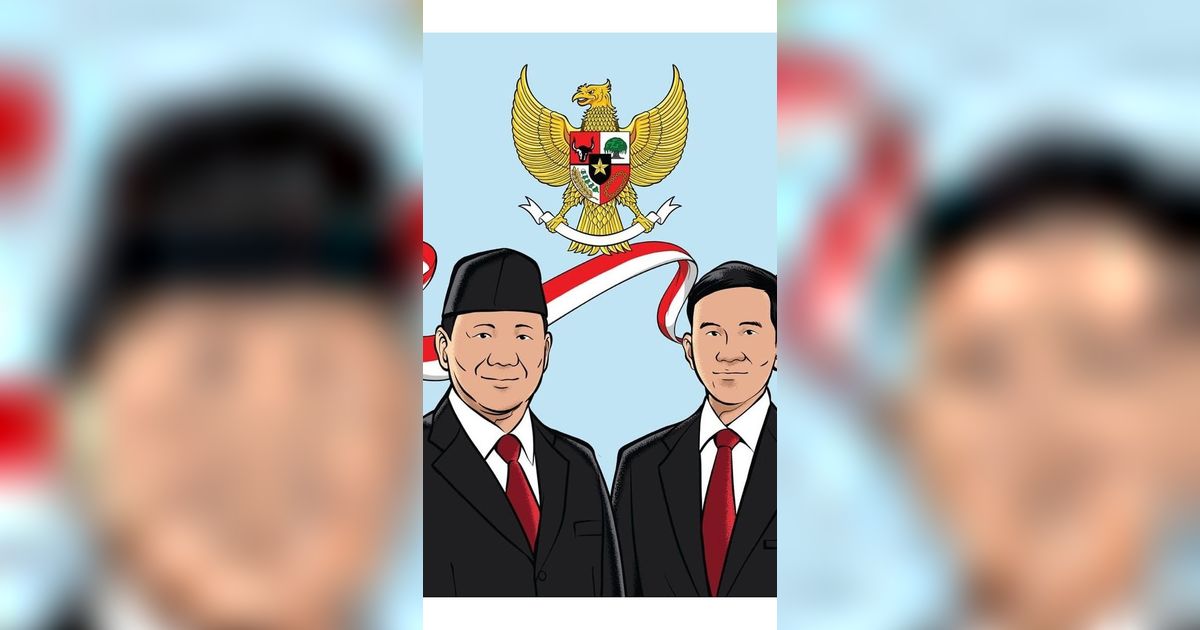 Unggul Hasil Quick Count Pilpres, Prabowo-Gibran Unggah Foto Gambar Berjas