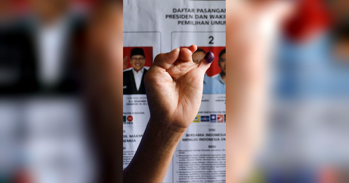 Real Count KPU Suara Masuk 50,36% di DKI Jakarta: Anies 38,89%, Prabowo 41,79%, Ganjar 19,31%