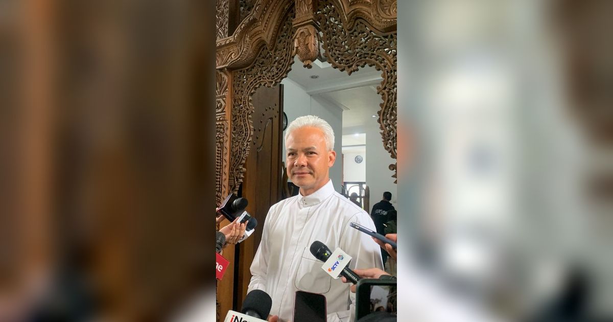 Ganjar Pranowo Heran Perolehan Suara PDIP dan Pemilih Paslon 03 Berbeda Jauh: 