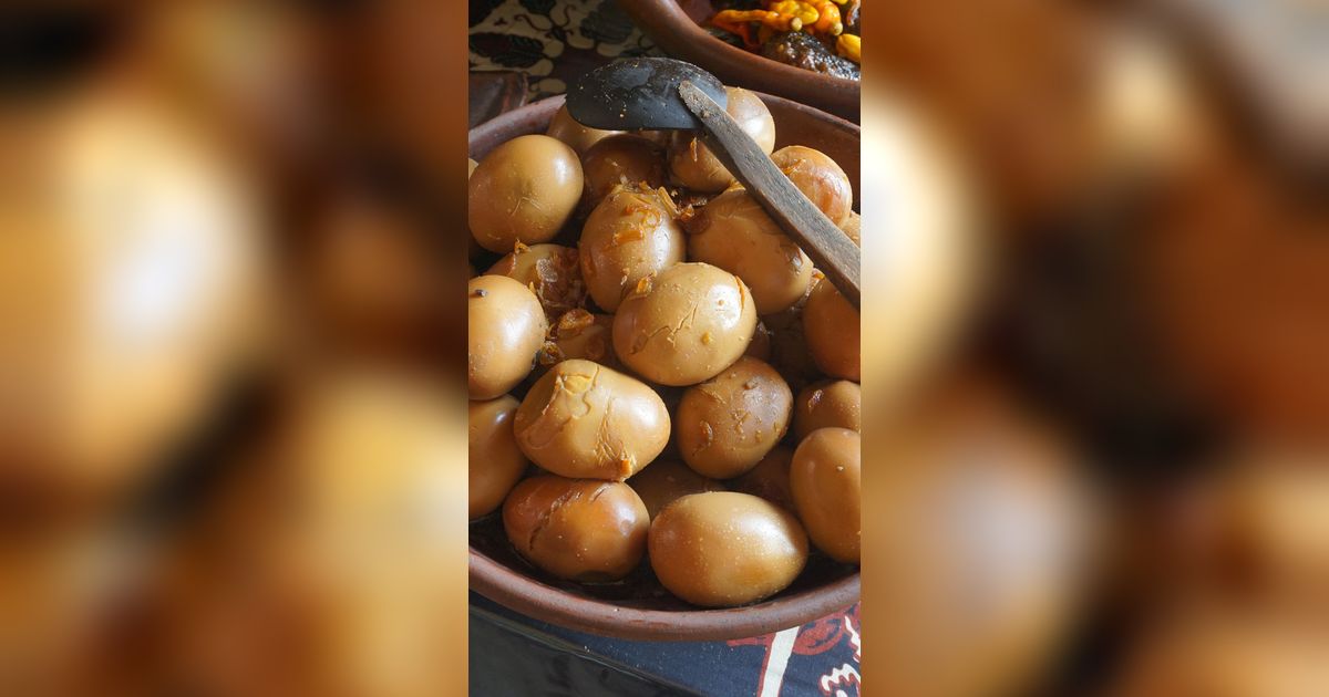 Resep Telur Bacem Manis Gurih, Cara Masaknya Simpel Banget