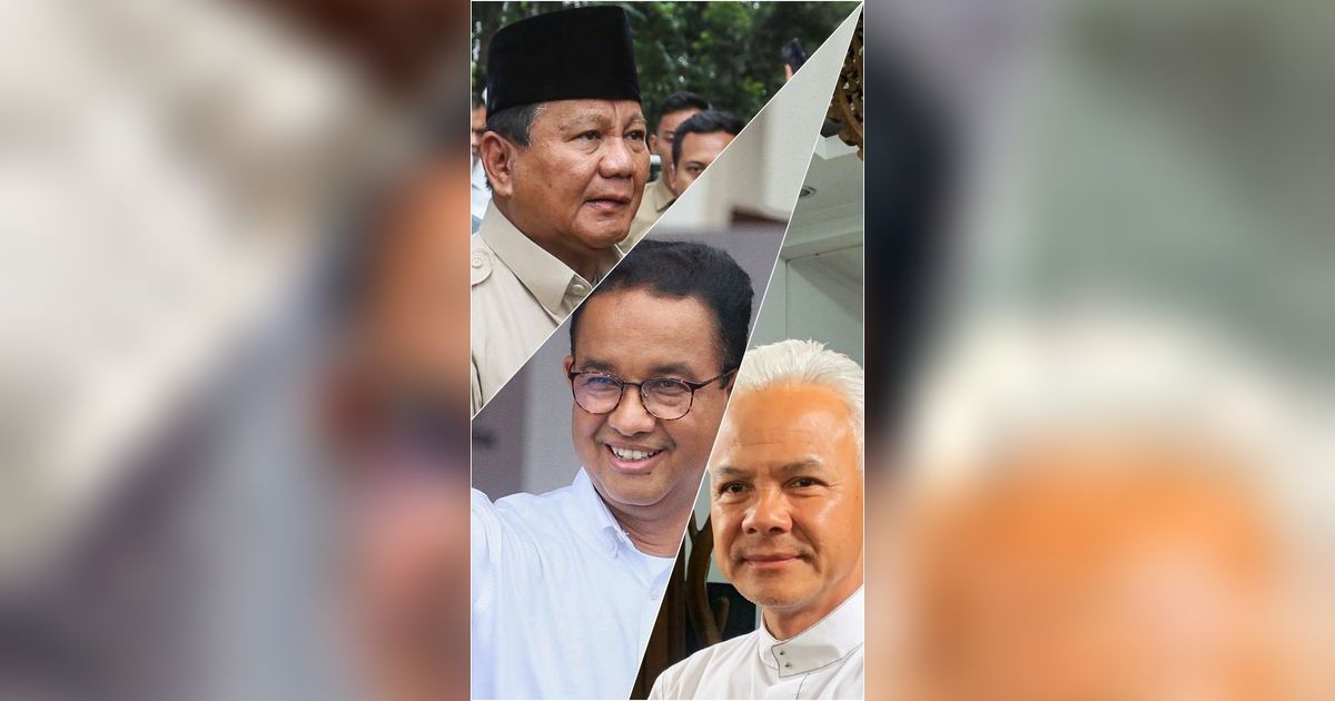 Lengkap, Real Count 54% Ini Peta Perolehan Suara Anies-Prabowo-Ganjar dari Aceh sampai Papua