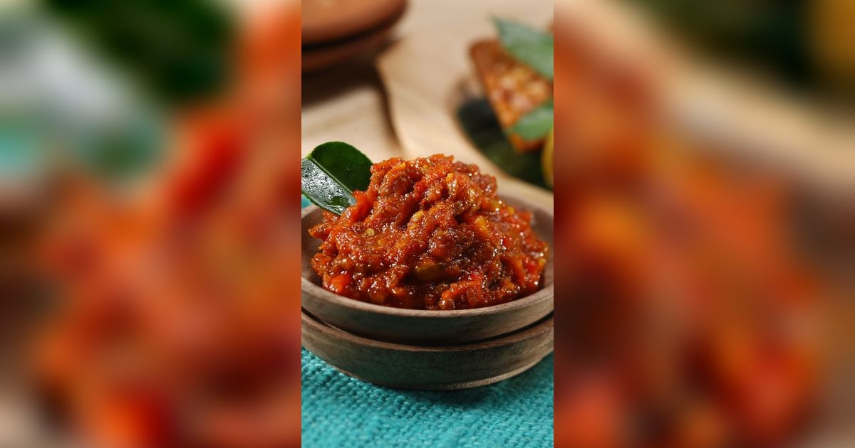 Asal-Usul Sambal Terasi: Dari Tiongkok, Singapura Sampai Tiba di Indonesia