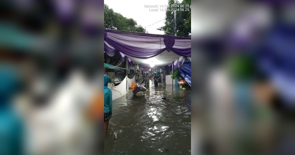 Tertunda Karena Banjir, 17 TPS di Jakut Bakal Lakukan Pemungutan Suara Lanjutan 24 Februari