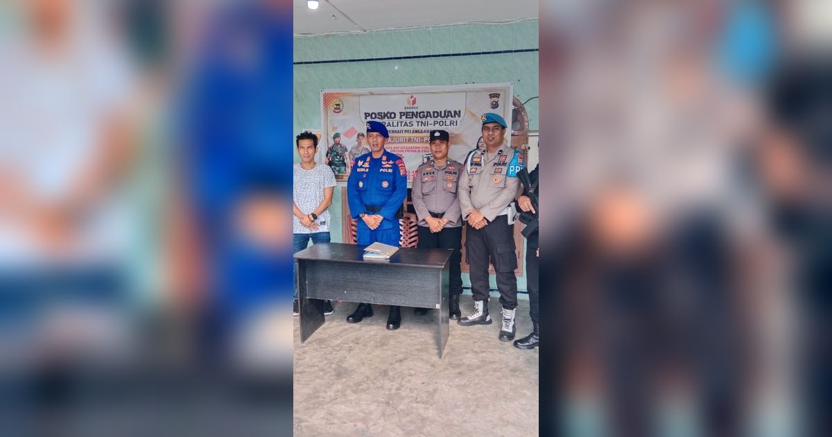 Pasca Pemilu, Polisi Siaga dan Sterilisasi Ruangan Kantor Bawaslu Rohil