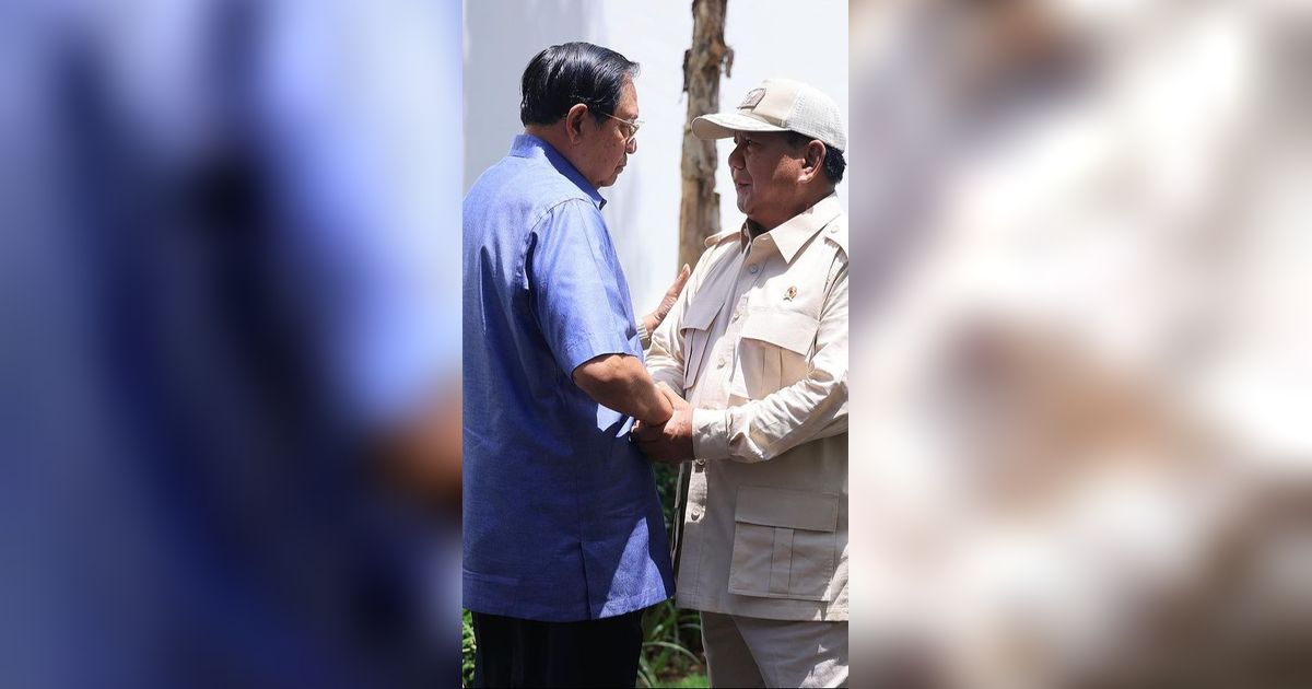 Momen SBY Puji Jejak Gemilang Mayor TNI Teddy, Prabowo Guyon 