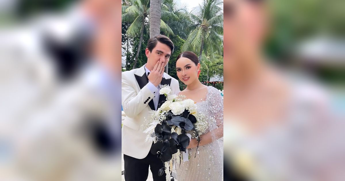 Potret Pernikahan Christ Laurent dan Marcella Michelle