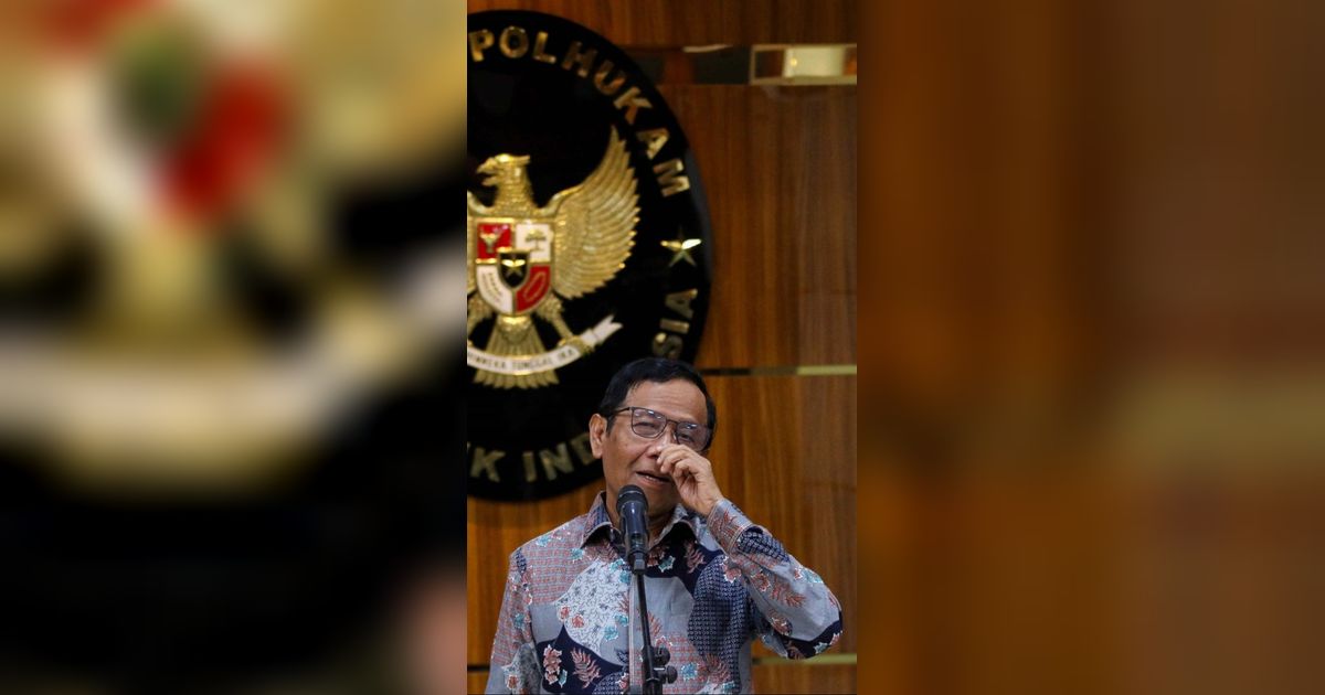 Jokowi Bicara Sosok Menkopolhukam Pengganti Mahfud Md